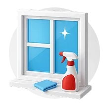 Fenster, Rahmen und Fensterbänke