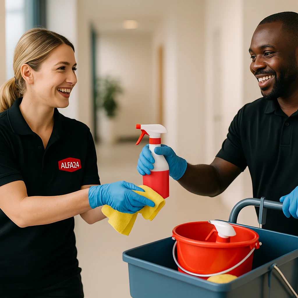 Hygienereinigung mit ALFA24